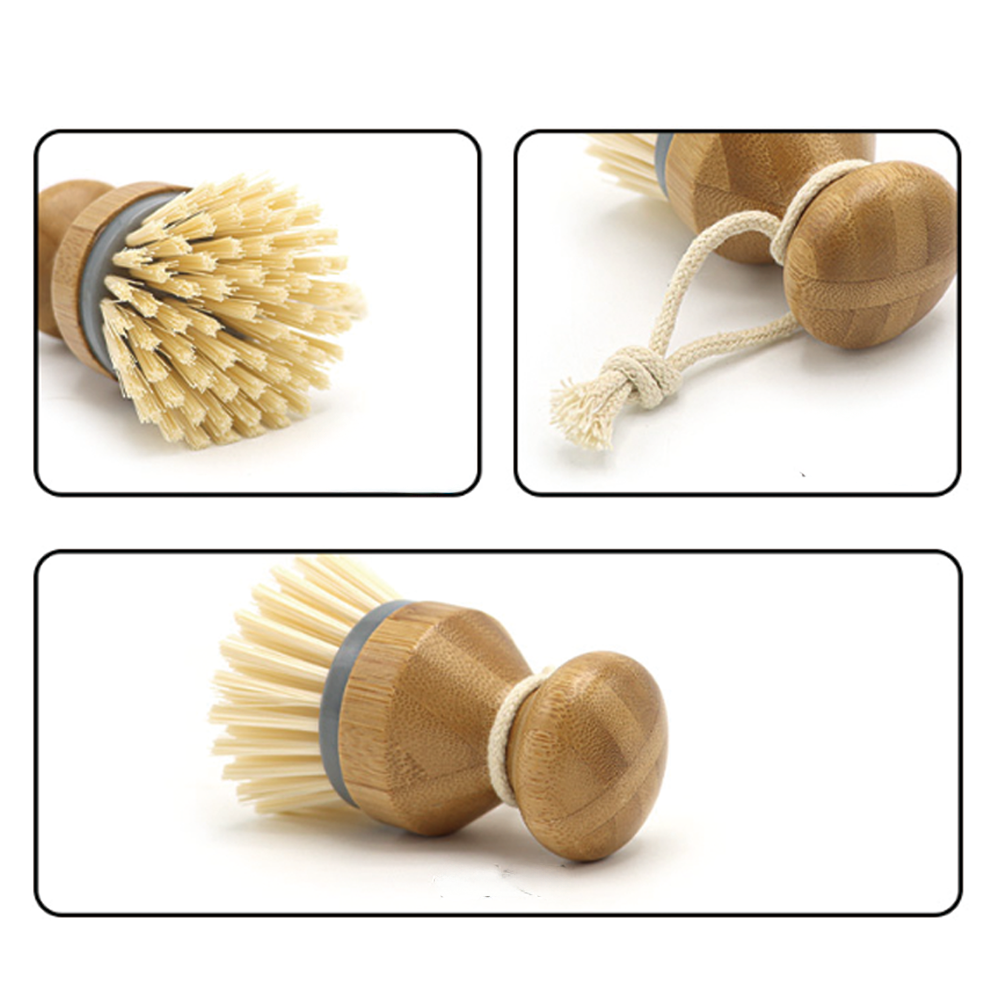 Bamboo Pot Cleaning Brush – Ou - Dish Brush Bamboo avis et prix
