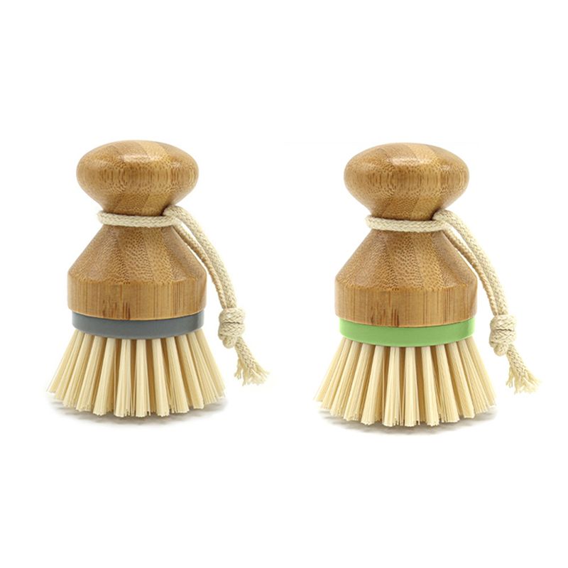AC76-2 Pack Kitchen Cleaning B - Dish Brush Bamboo avis et prix