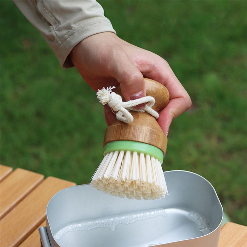 AC76-2 Pack Kitchen Cleaning B - Dish Brush Bamboo avis et prix