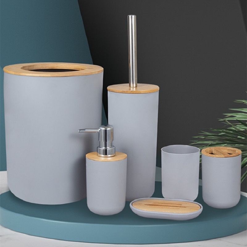 1pc Bathroom Accessories Soap  - Dish Brush Bamboo avis et prix