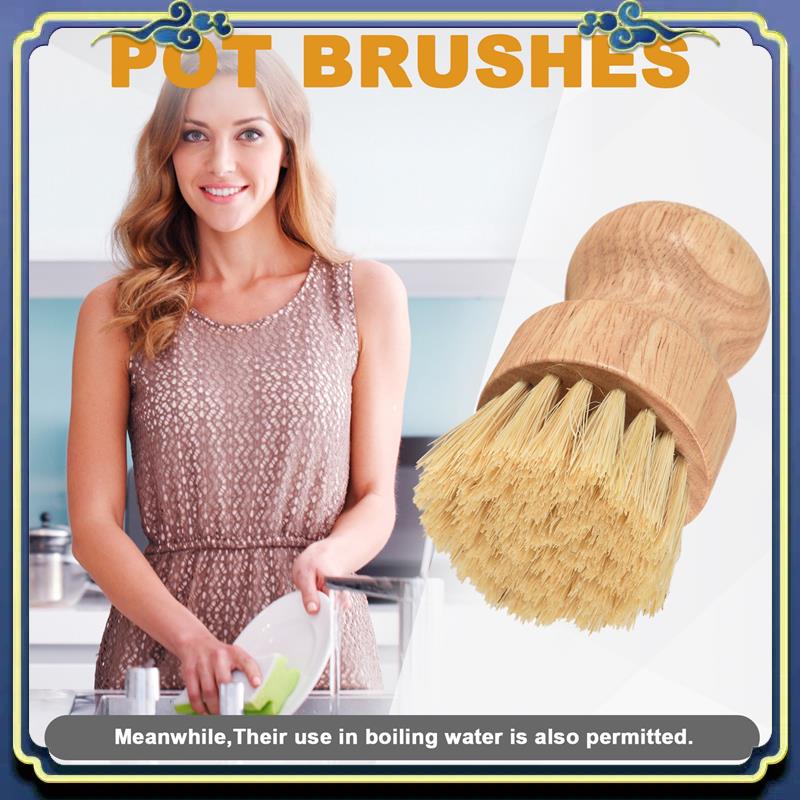 A56P-Bamboo Dish Brush 2Pcs Ba - Dish Brush Bamboo avis et prix