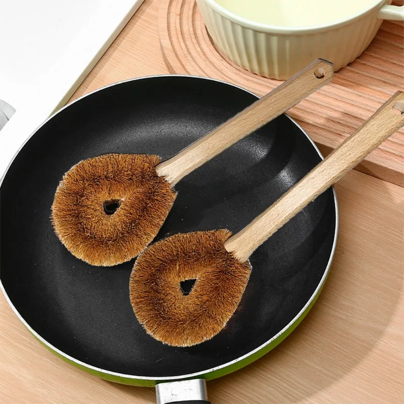 1Pc Eco Coconut Fiber Dish Bru - Dish Brush Bamboo avis et prix
