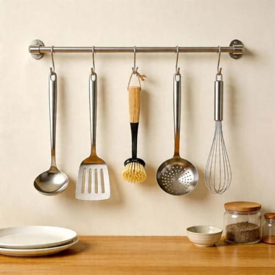 2Pcs Kitchen Dish Brushes with - Dish Brush Bamboo avis et prix