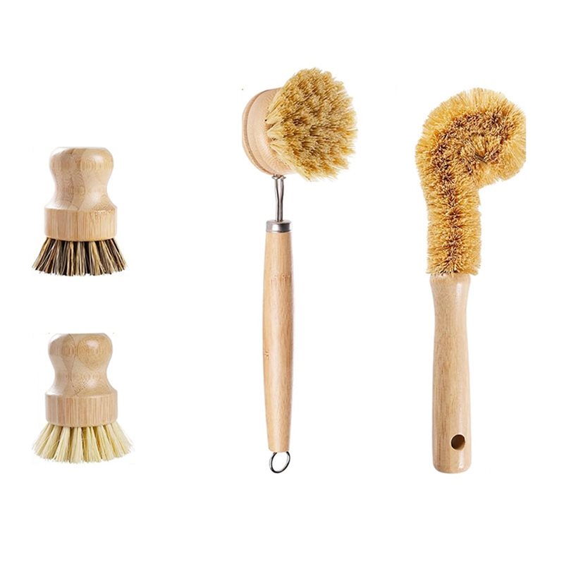 ABNL Ergonomic Wooden Handles  - Dish Brush Bamboo avis et prix
