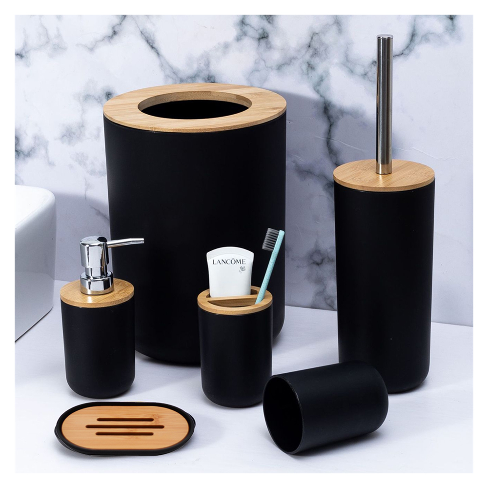 1pc Bathroom Accessories Soap  - Dish Brush Bamboo avis et prix